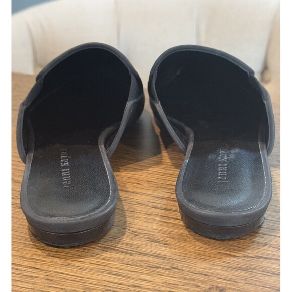 Jenni Kayne Black Leather Mules 38 - Picture 4 of 7